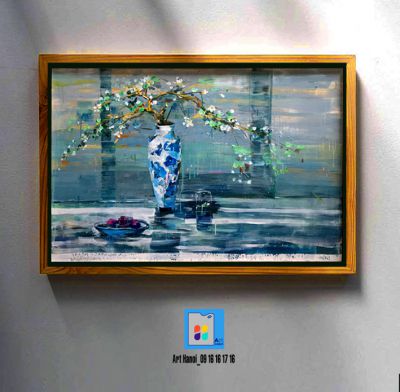 tranh sơn dầu 002_Nguyễn Hổ (60x80cm)