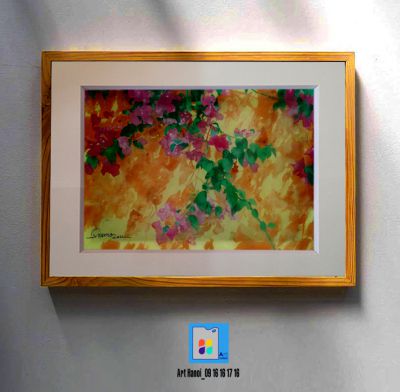 tranh lụa TL01.Cao Minh Dũng